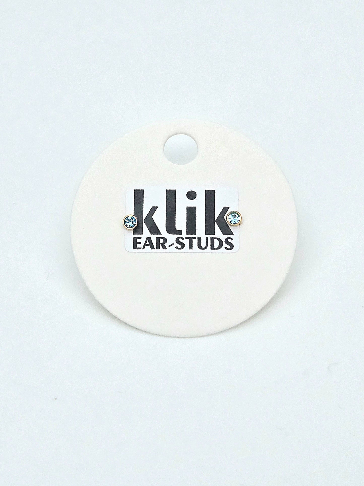 Auskari: Regulārs kristāls - zils